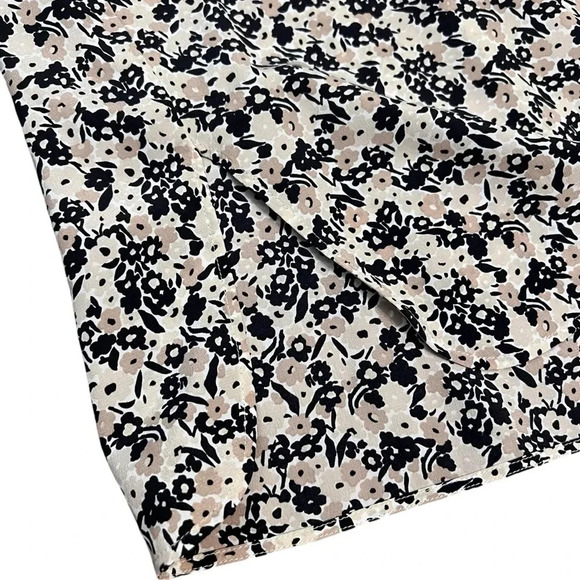 Max Mara Floral Print Scoop Neck Blouse - Picture 4 of 5